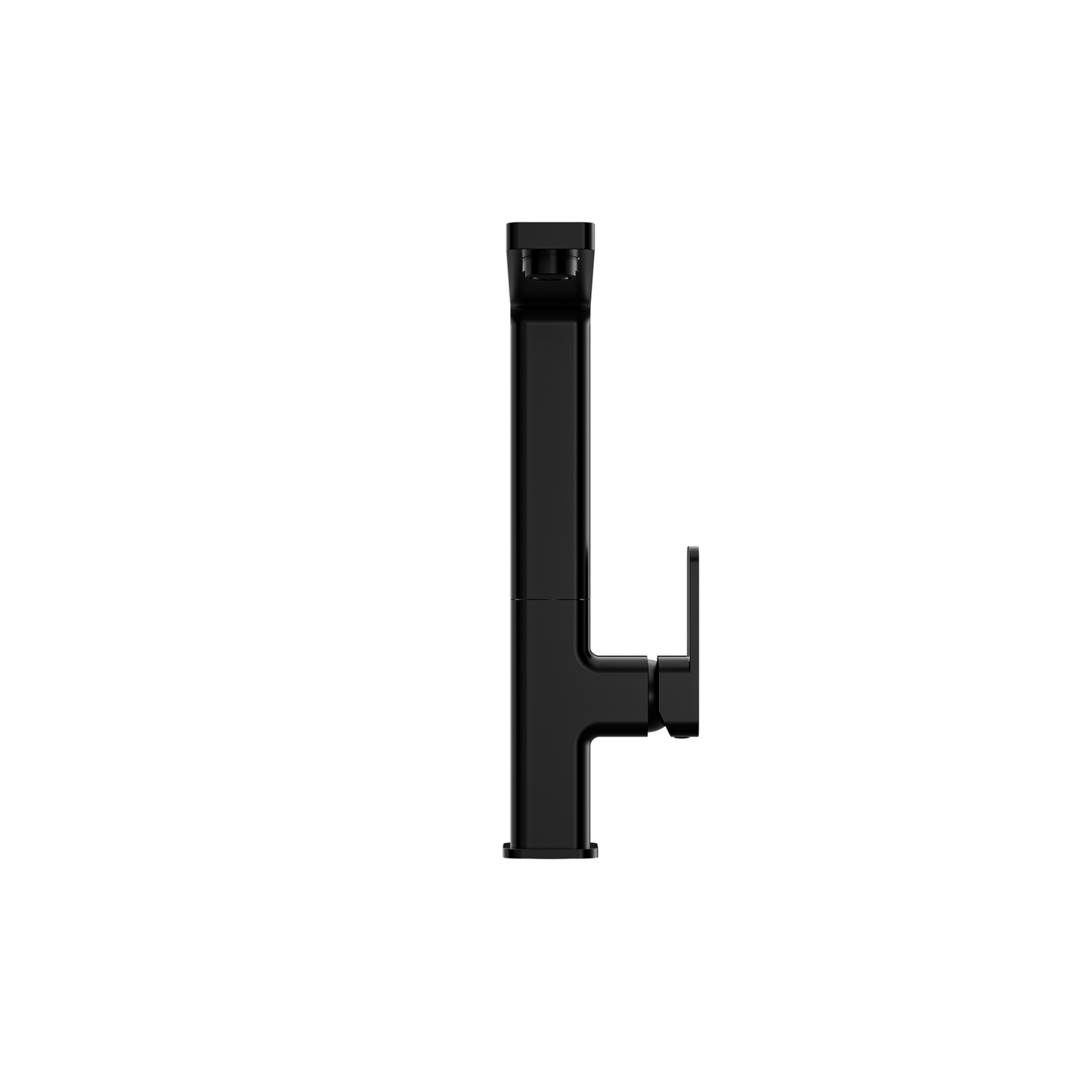 MELA - FLOVA Gooseneck Kitchen Mixer Black