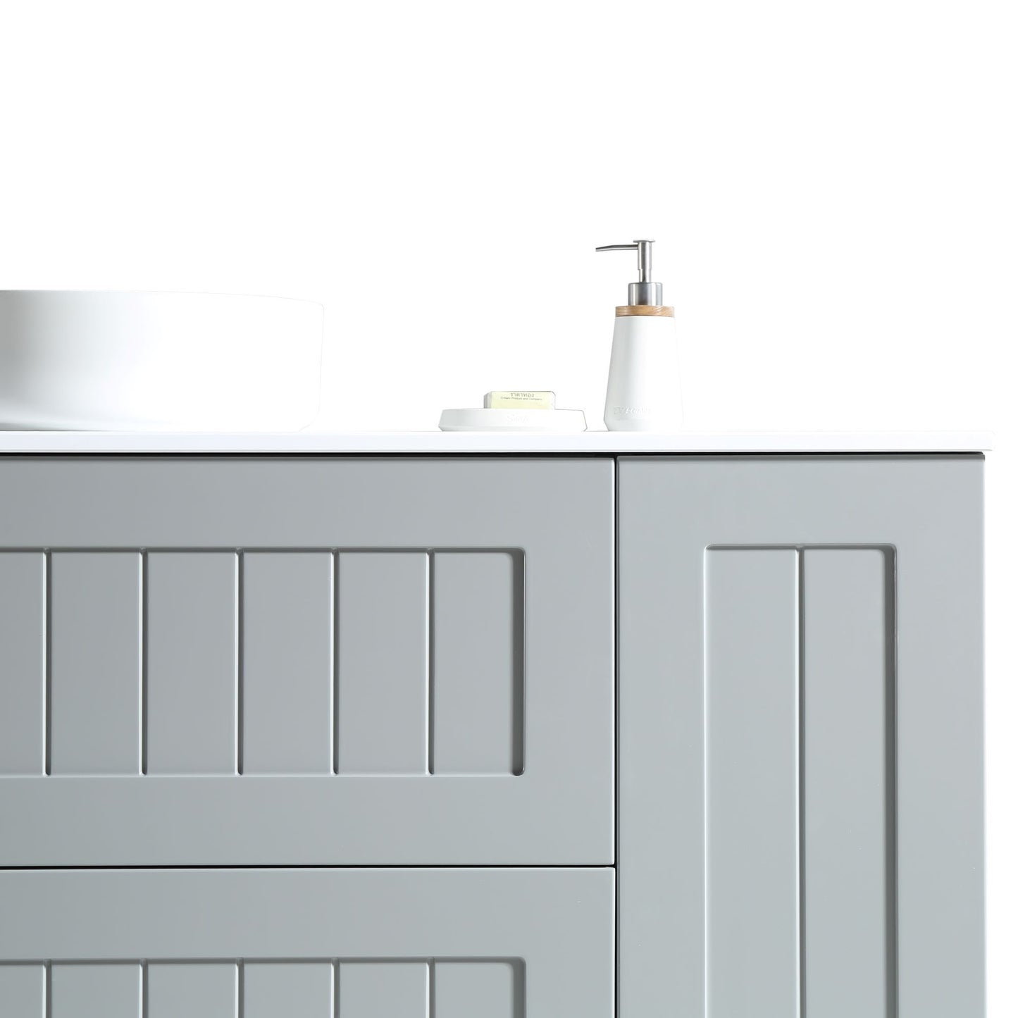 MELA - HAMPTON 1200 Matt Grey Wall Hung Vanity with Door & Drawers