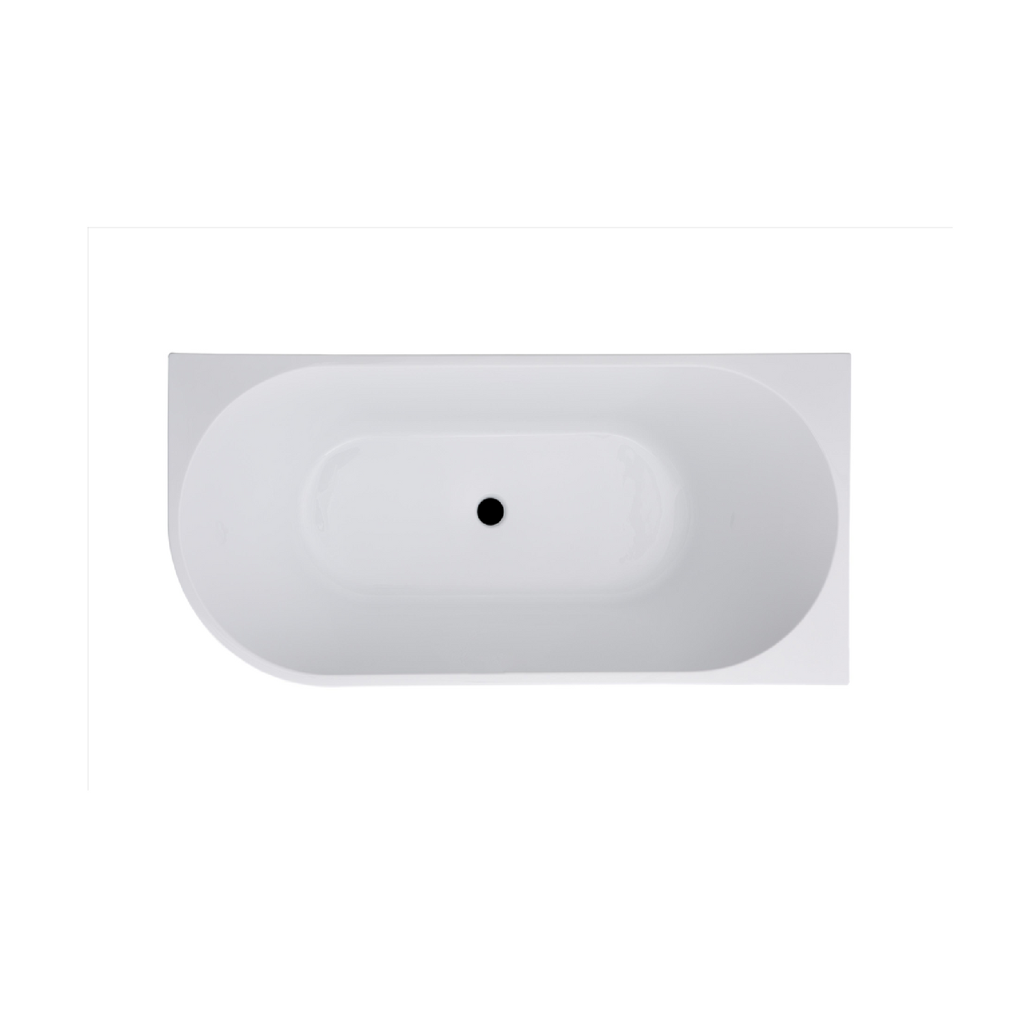 MELA - NOOK 1300 Free Standing Bath Right Corner