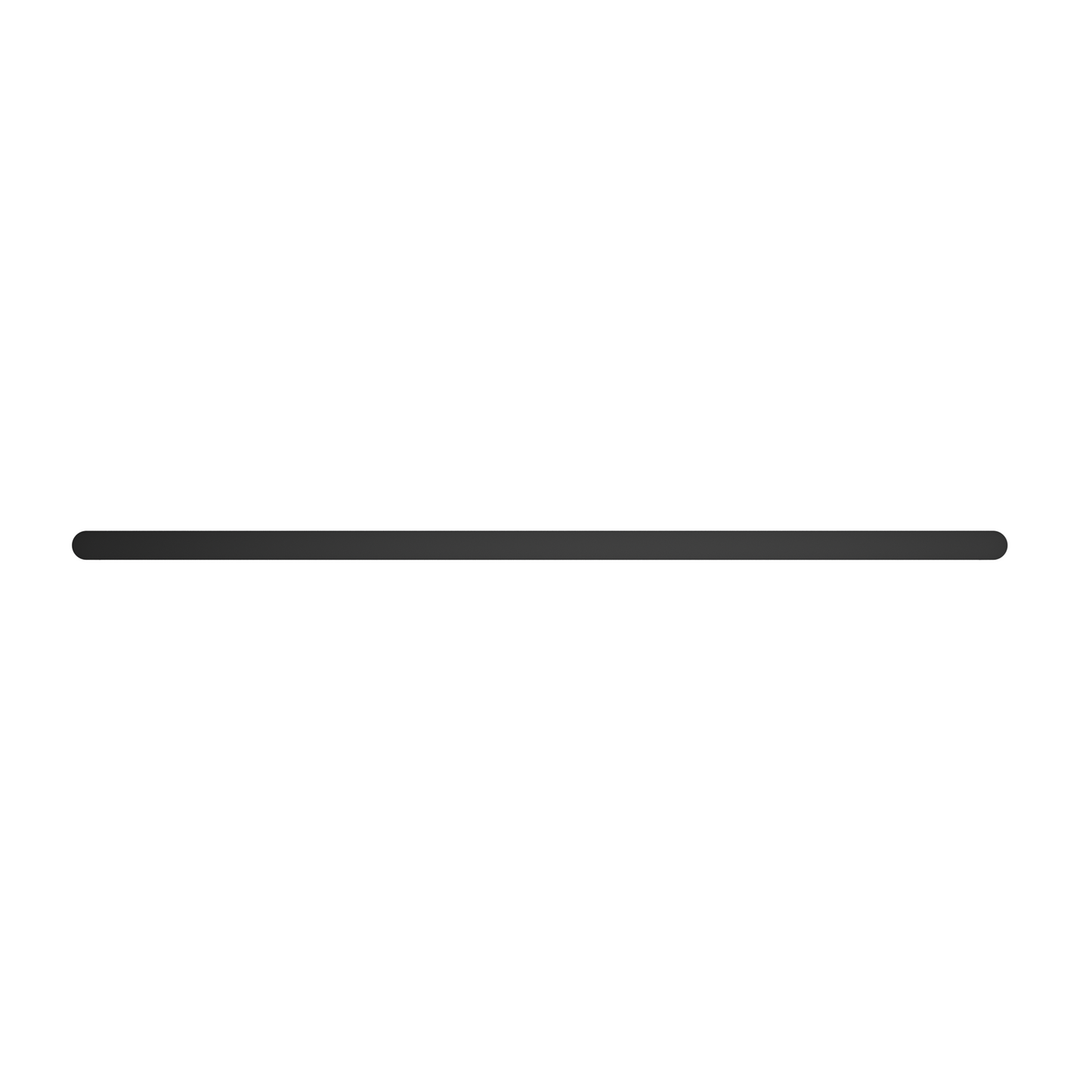 MELA - PALCO/RONDO 800 Double Towel Rail Black