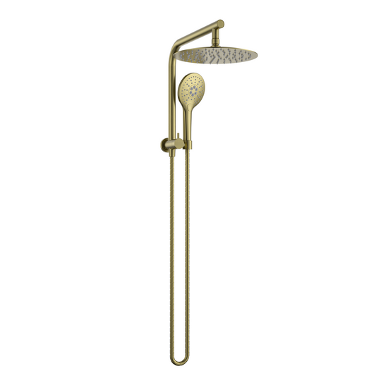 MELA - PALCO/RONDO Twin Combo Shower Set without Rail Brushed Brass
