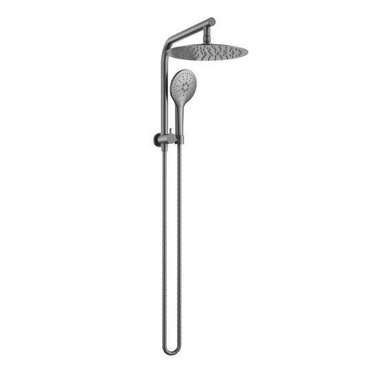 MELA - PALCO/RONDO Twin Combo Shower Set without Rail Brushed Nickel