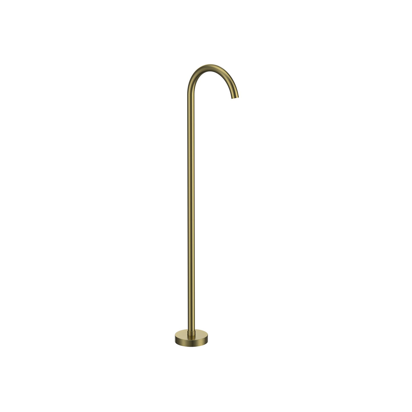 MELA - PALCO/RONDO Free Standing Bath Spout Brushed Brass
