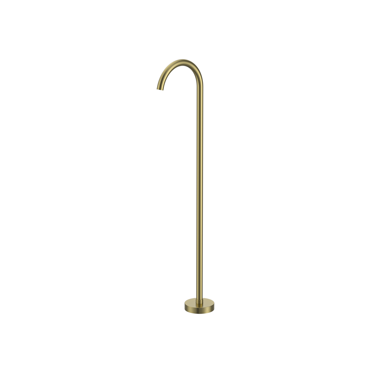 MELA - PALCO/RONDO Free Standing Bath Spout Brushed Brass