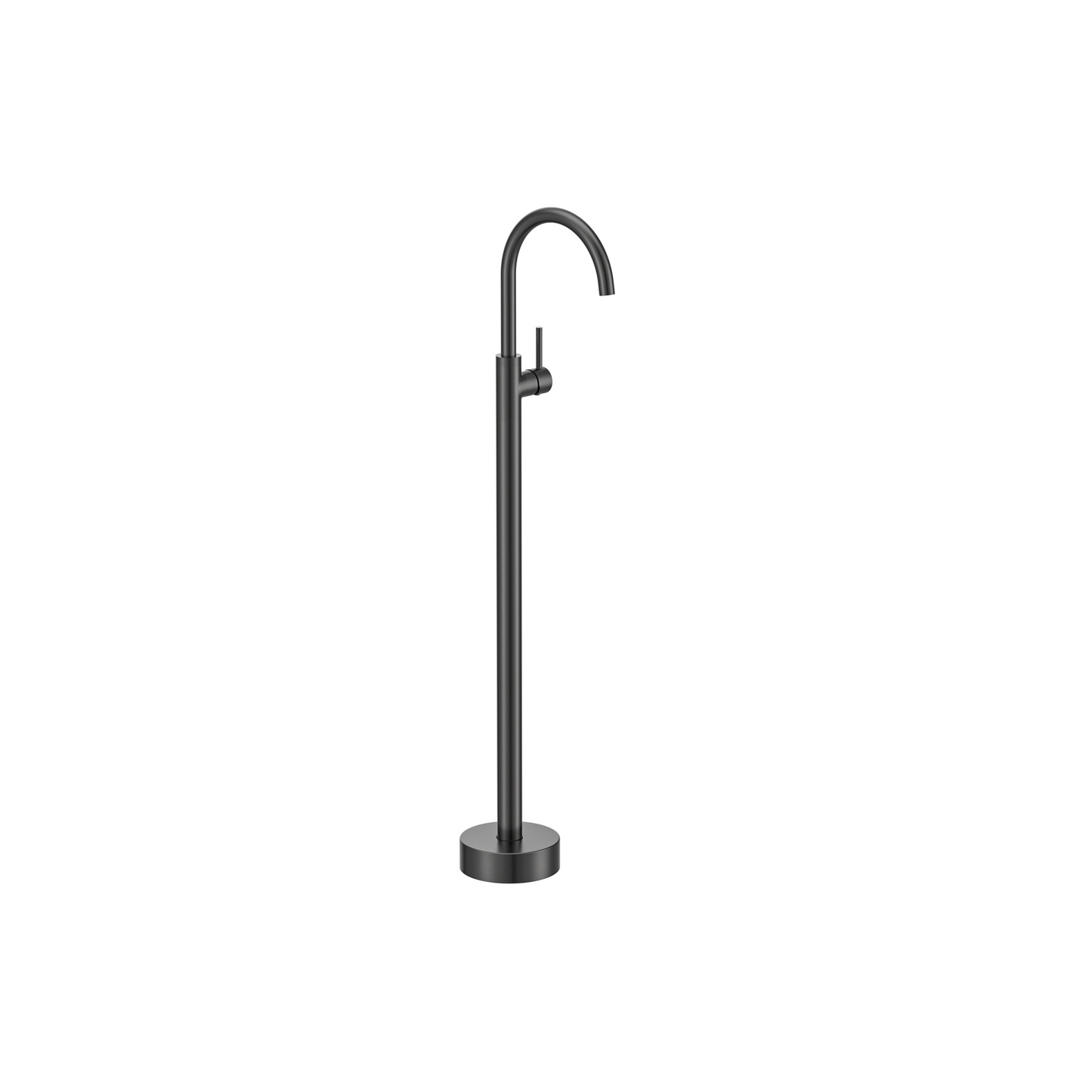 MELA - PALCO/RONDO Free Standing Bath Spout and Mixer Gun Metal