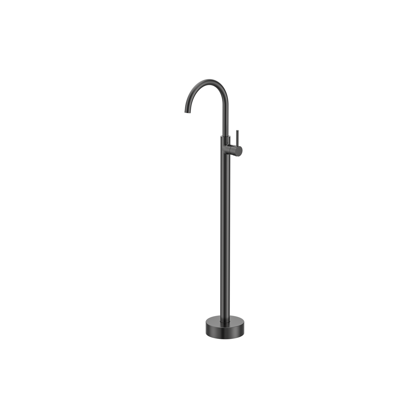 MELA - PALCO/RONDO Free Standing Bath Spout and Mixer Gun Metal