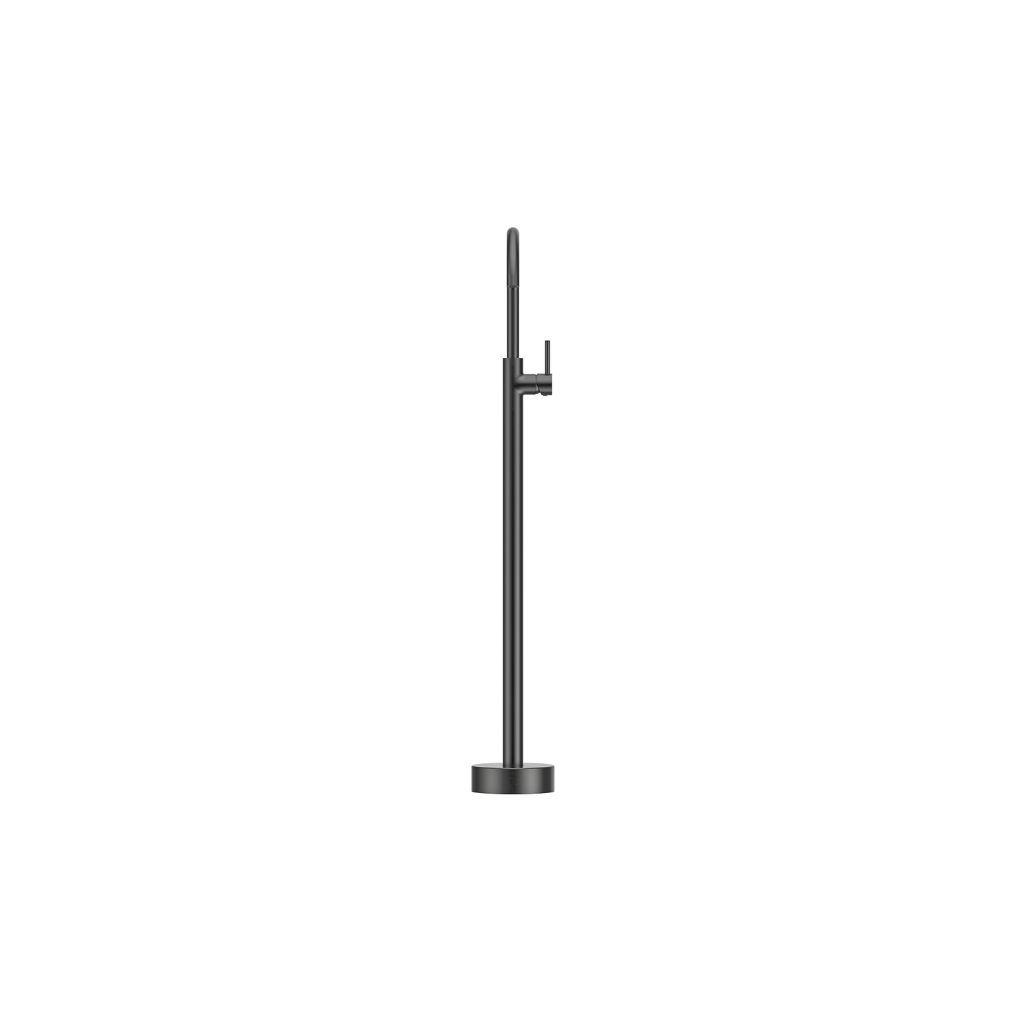 MELA - PALCO/RONDO Free Standing Bath Spout and Mixer Gun Metal
