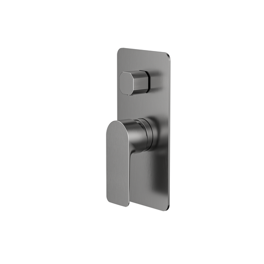MELA - PALCO Shower/Bath Wall Mixer with Diverter Brushed Nickel