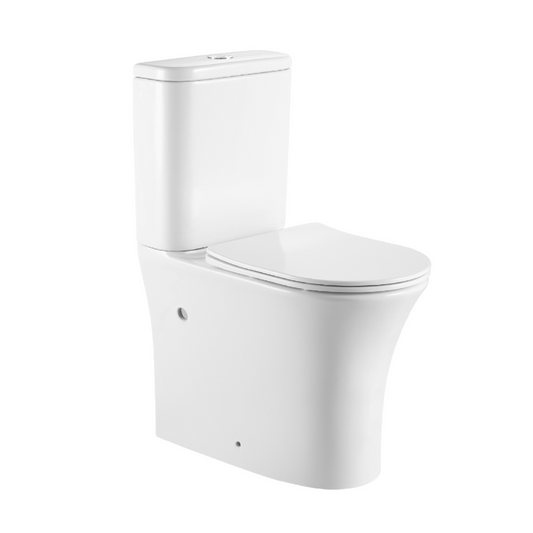 MELA - PASSA Rimless Toilet Suite (Extra Height)