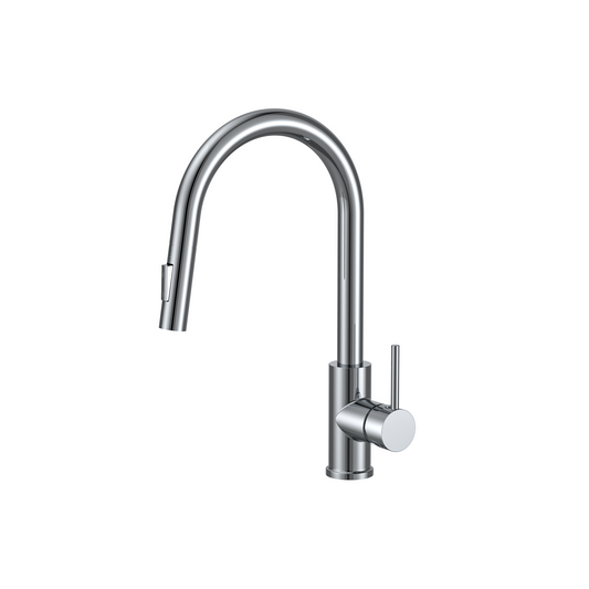 MELA - RONDO Pull Out Sink Mixer Chrome