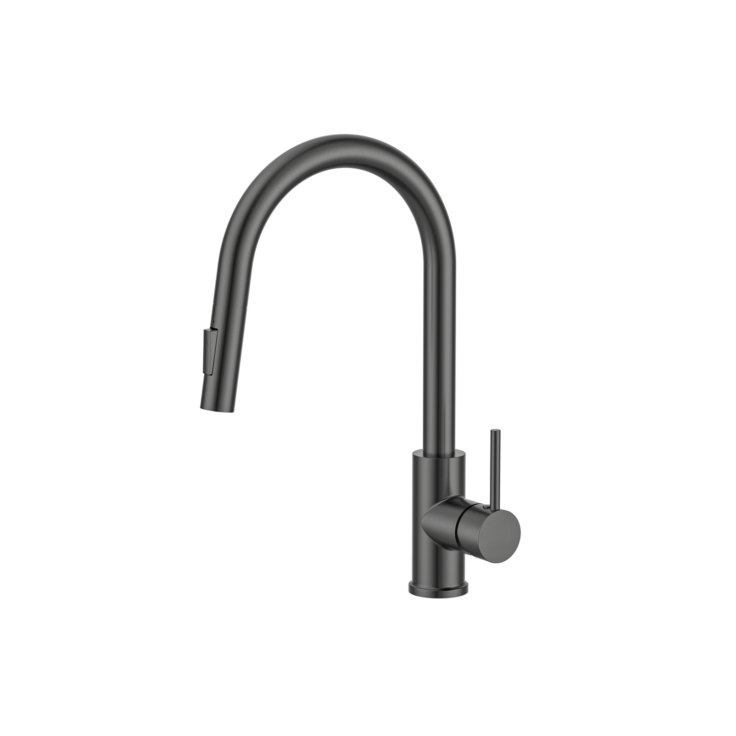 MELA - RONDO Pull Out Sink Mixer Gun Metal