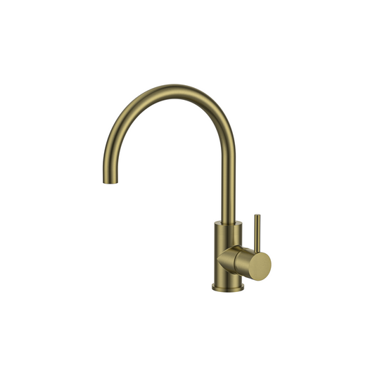 MELA - RONDO Sink Mixer Brushed Brass