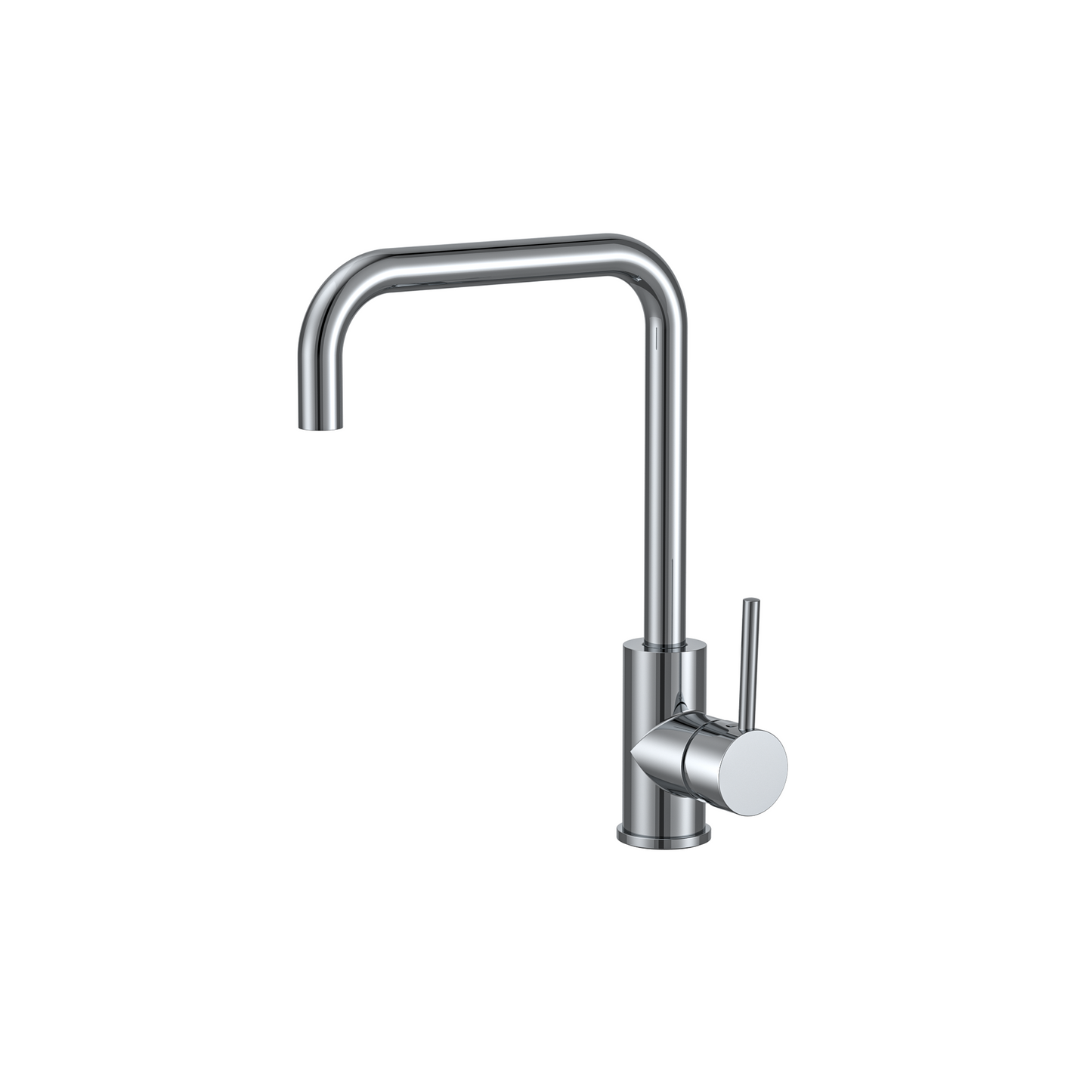 MELA - RONDO Square Gooseneck Sink Mixer Chrome