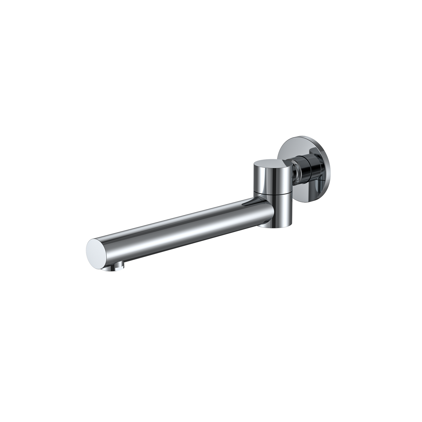 MELA - RONDO Swivel Wall Spout Chrome