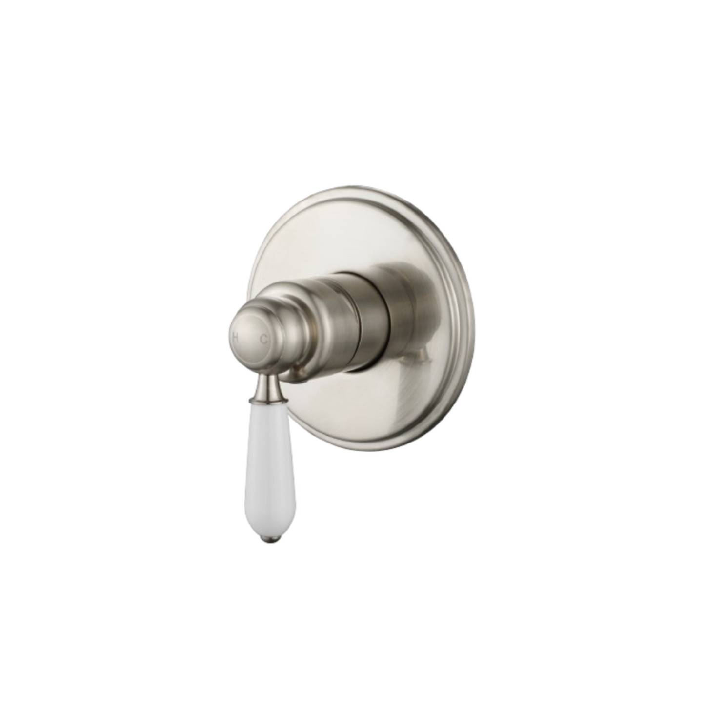 MODERN NATIONAL - BORDEAUX Shower Mixer Brushed Nickel