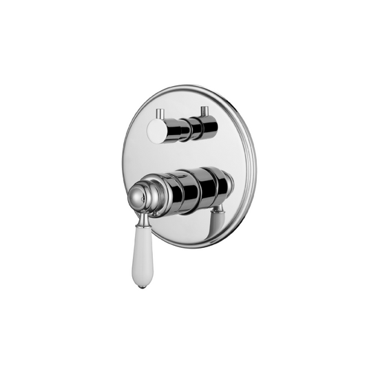 MODERN NATIONAL - BORDEAUX Shower Mixer with diverter Chrome
