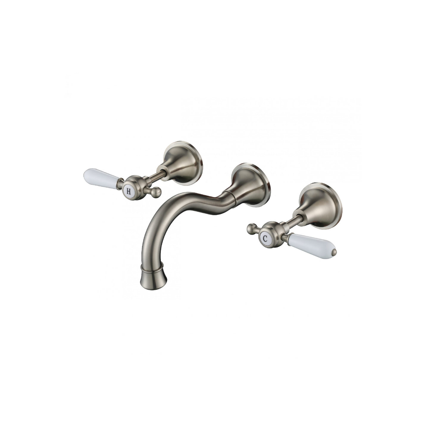 Modern National - Bordeaux Bath/Sink Set Brushed Nickel
