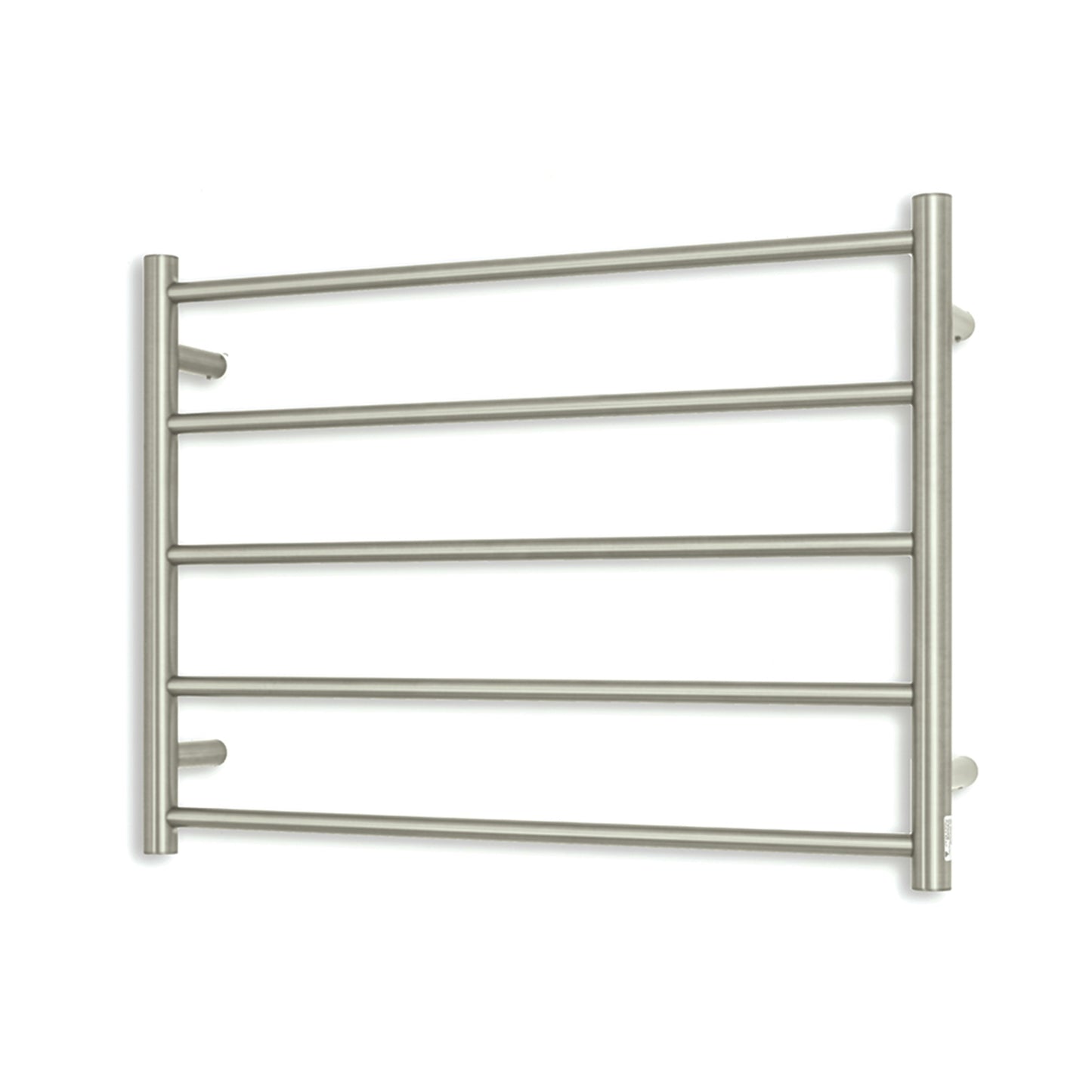 RADIANT - BN-RTR03 Heated Round Ladder 750x550mm Brushed Nickel
