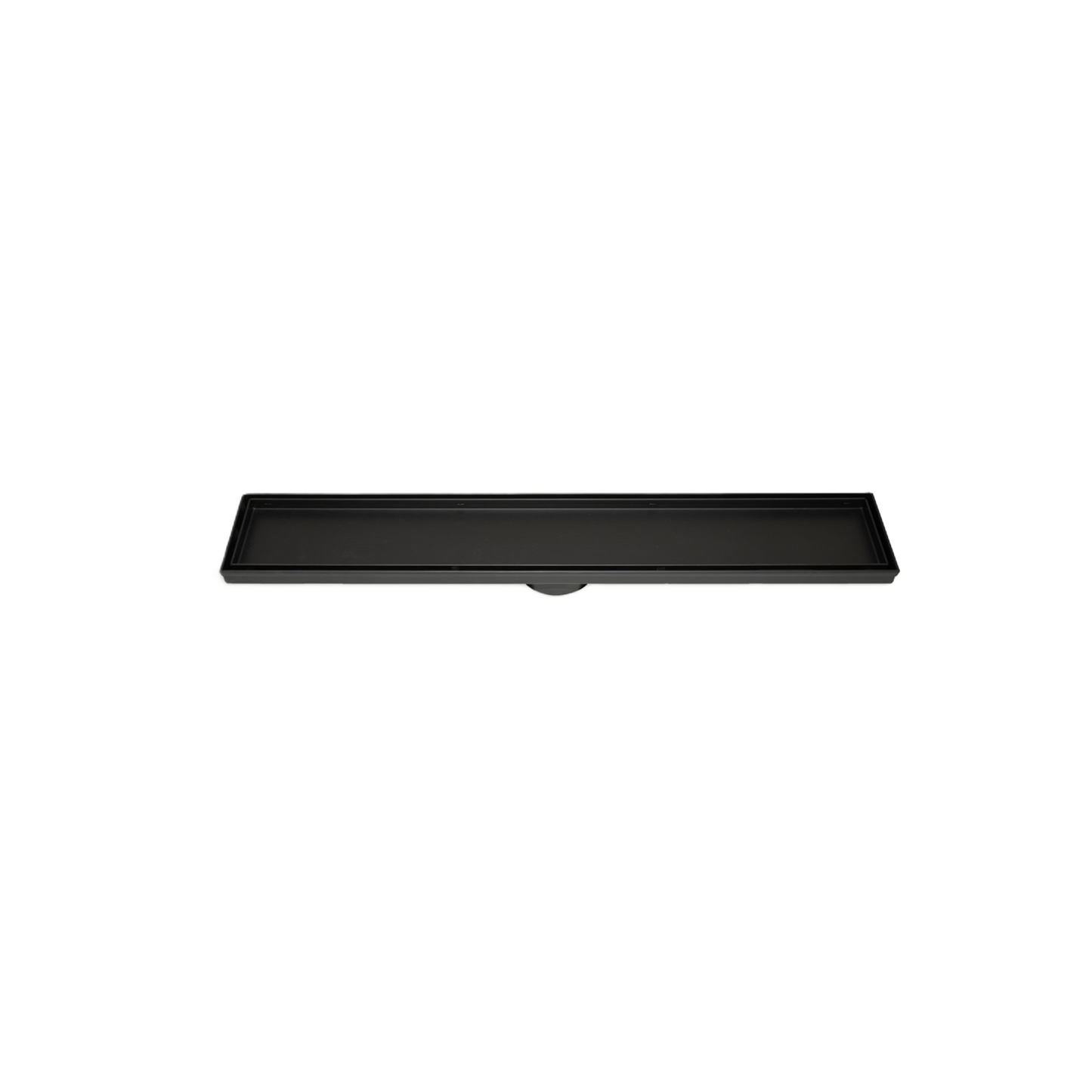 RADIANT - 700 LINEAR TILE INSERT FLOOR GRATE MATT BLACK
