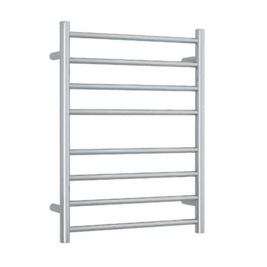 THERMORAIL - SR23M Straight Round Polished Ladder Heated Towel Rail