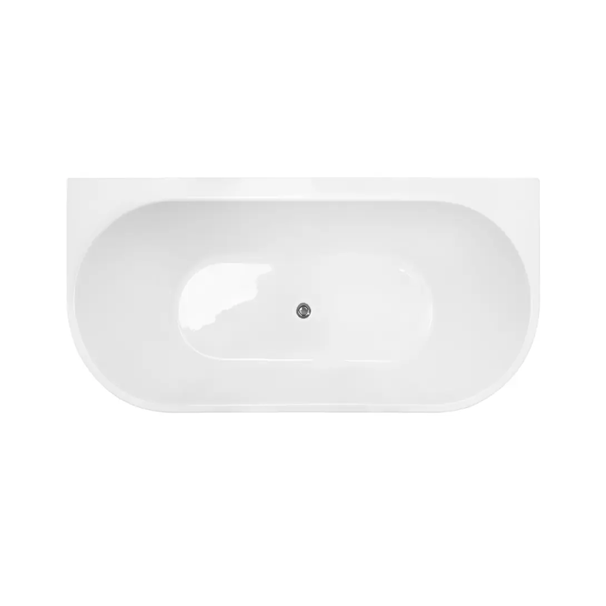 DECINA - Alegra 1700 Back to Wall Freestanding Bath - Baths - from our - Decina - supplier–available at Bathroom City Perth