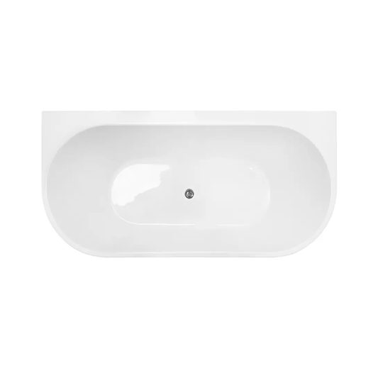 DECINA - Alegra 1700 Back to Wall Freestanding Bath - Baths - from our - Decina - supplier–available at Bathroom City Perth