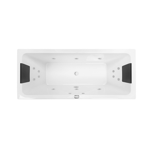 DECINA - Carina 1750 Contour 14 - Jet Spa Bath - Spa Bath - from our - Decina - supplier–available at Bathroom City Perth