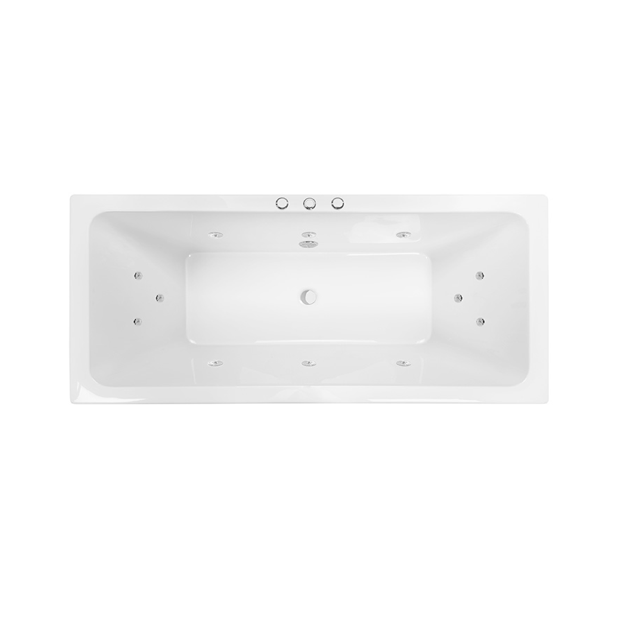 DECINA - Carina 1750 Santai 12 - Jet Spa Bath - Spa Bath - from our - Decina - supplier–available at Bathroom City Perth