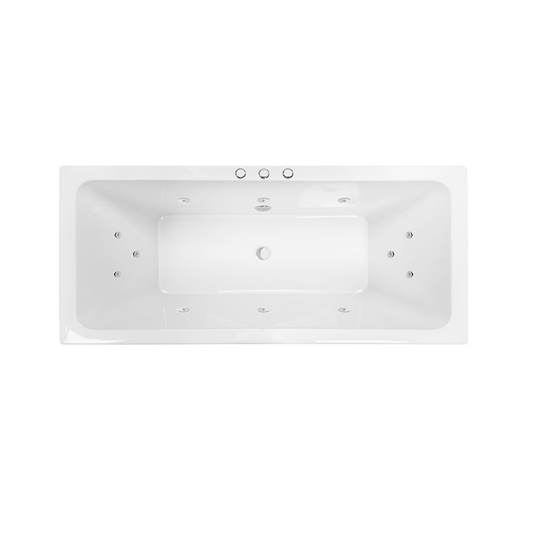 DECINA - Carina 1750 Santai 12 - Jet Spa Bath - Spa Bath - from our - Decina - supplier–available at Bathroom City Perth