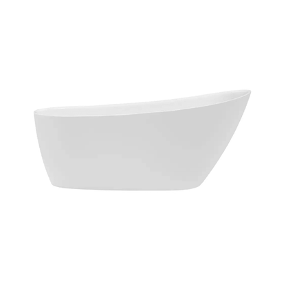 DECINA - Caval 1480 Freestanding Bath with Integrated Overflow - Baths - from our - Decina - supplier–available at Bathroom City Perth
