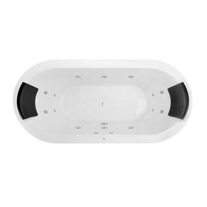 DECINA - Mintori 1790 Freestanding Contour 14 - Jet Spa Bath - Spa Bath - from our - Decina - supplier–available at Bathroom City Perth