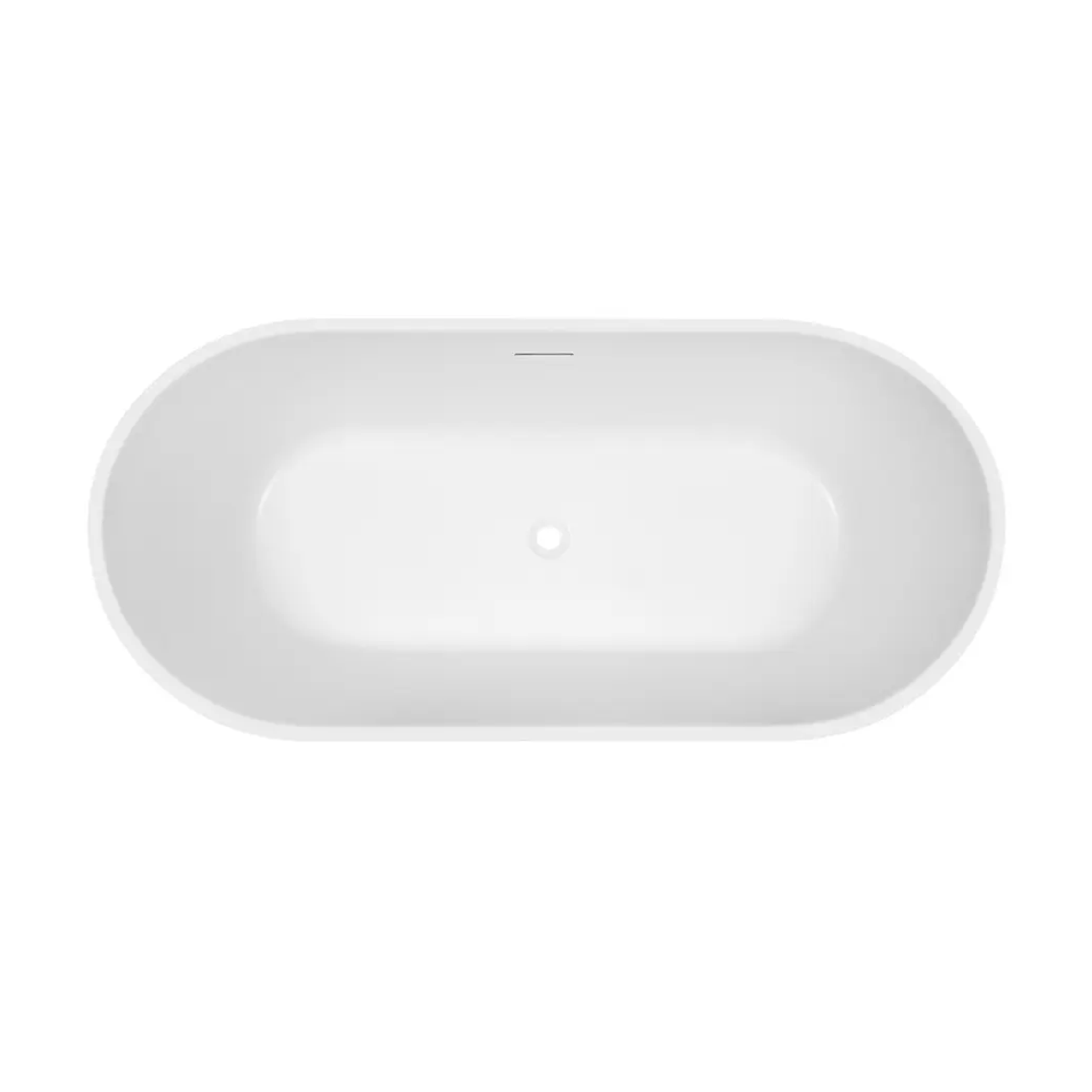 DECINA - Prezzo 1700 Freestanding Bath with Integrated Overflow - Baths - from our - Decina - supplier–available at Bathroom City Perth