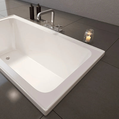 DECINA - Shenseki 1515 Inset Bath-Baths-from our-Decina-supplier–available at Bathroom City Perth