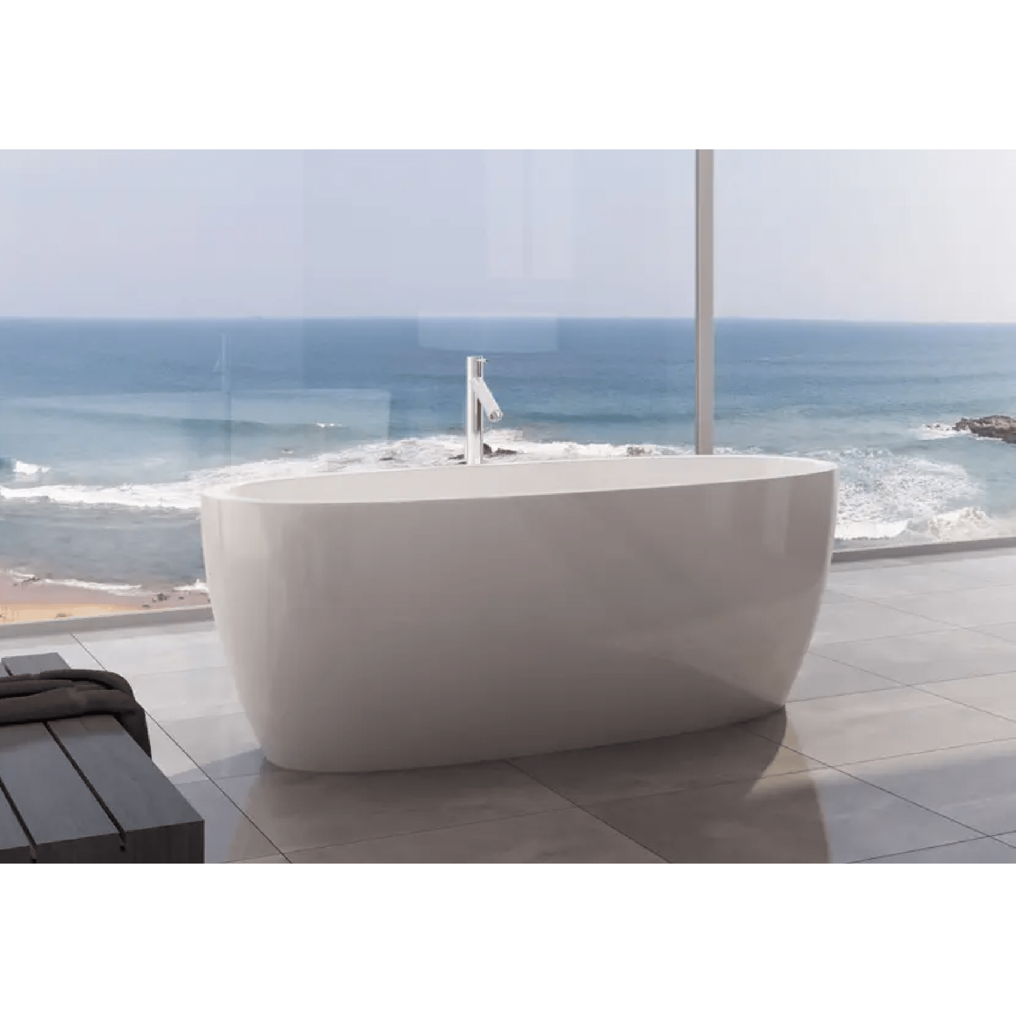 DECINA - Sheraton 1600 Freestanding Bath - Baths - from our - Decina - supplier–available at Bathroom City Perth