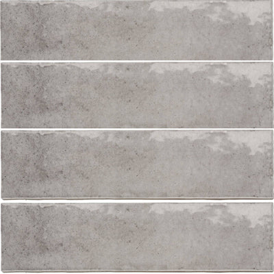 EAST WEST CERAMICS - Bricks Grey 60x246mm Gloss - Tiles - from our - East West Ceramics - supplier–available at Bathroom City Perth