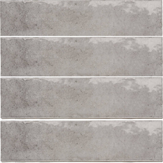 EAST WEST CERAMICS - Bricks Grey 60x246mm Gloss - Tiles - from our - East West Ceramics - supplier–available at Bathroom City Perth