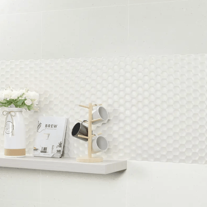 EAST WEST CERAMICS - D Matera Avorio 300x600mm Gloss - Tiles - from our - East West Ceramics - supplier–available at Bathroom City Perth