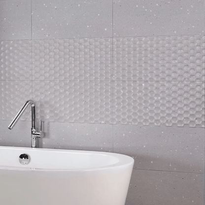 EAST WEST CERAMICS - D Matera Grigio 300x600mm Gloss - Tiles - from our - East West Ceramics - supplier–available at Bathroom City Perth