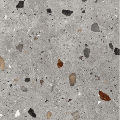 EAST WEST CERAMICS - Pietra Terrazzo Light Grey 300x300mm Matt-Tiles-from our-East West Ceramics-supplier–available at Bathroom City Perth