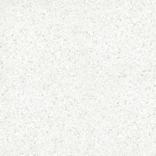 EAST WEST CERAMICS - Terrazzo Bianco 600x600mm Gloss - Tiles - from our - East West Ceramics - supplier–available at Bathroom City Perth