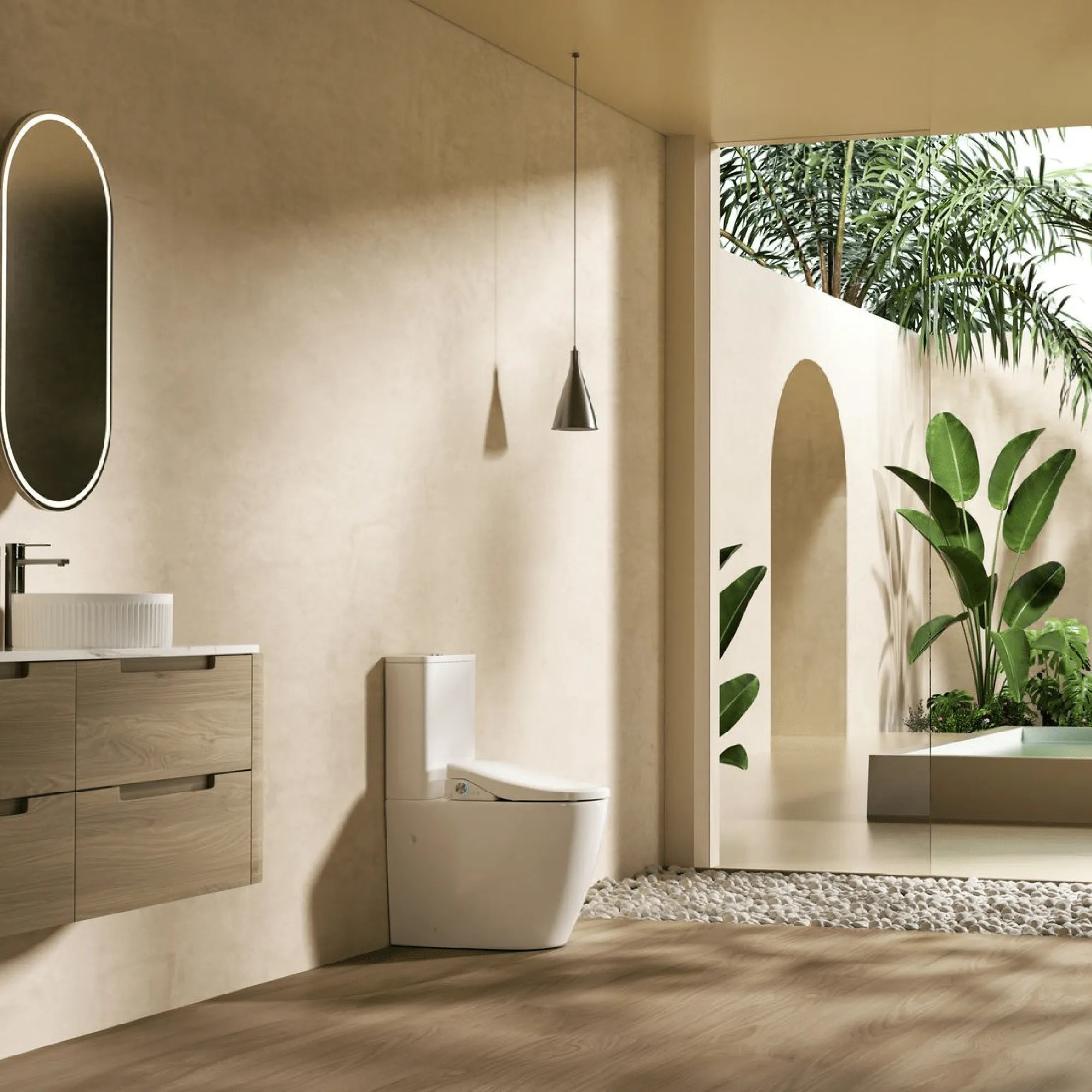 LAFEME - Catania Standard Luna Toilet-Toilets-from our-Lafeme-supplier–available at Bathroom City Perth