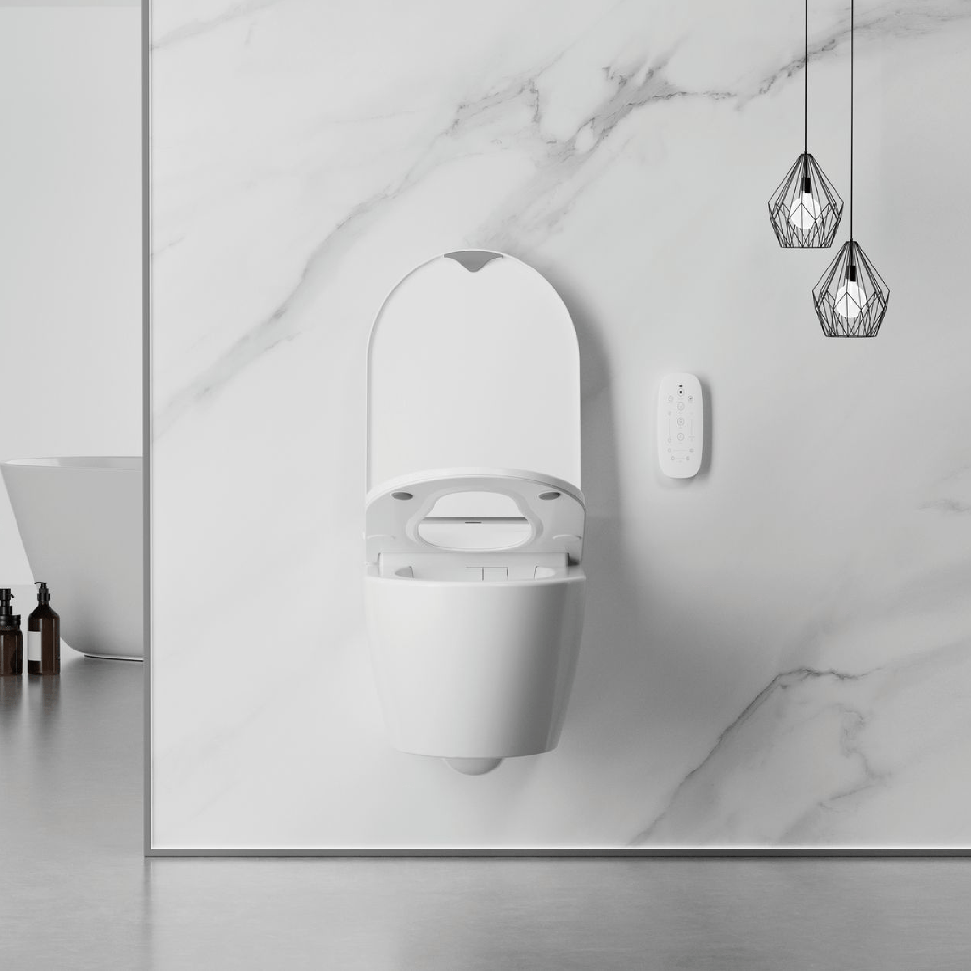 LAFEME - Sesto Rimless Smart Toilet - Toilets - from our - Lafeme - supplier–available at Bathroom City Perth