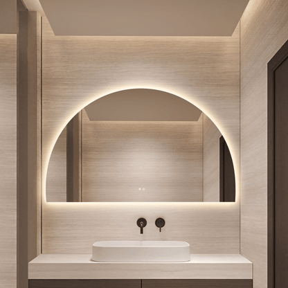 MELA - AERI 1500 LED Arch Mirror - Mirror - from our - MELA - supplier–available at Bathroom City Perth
