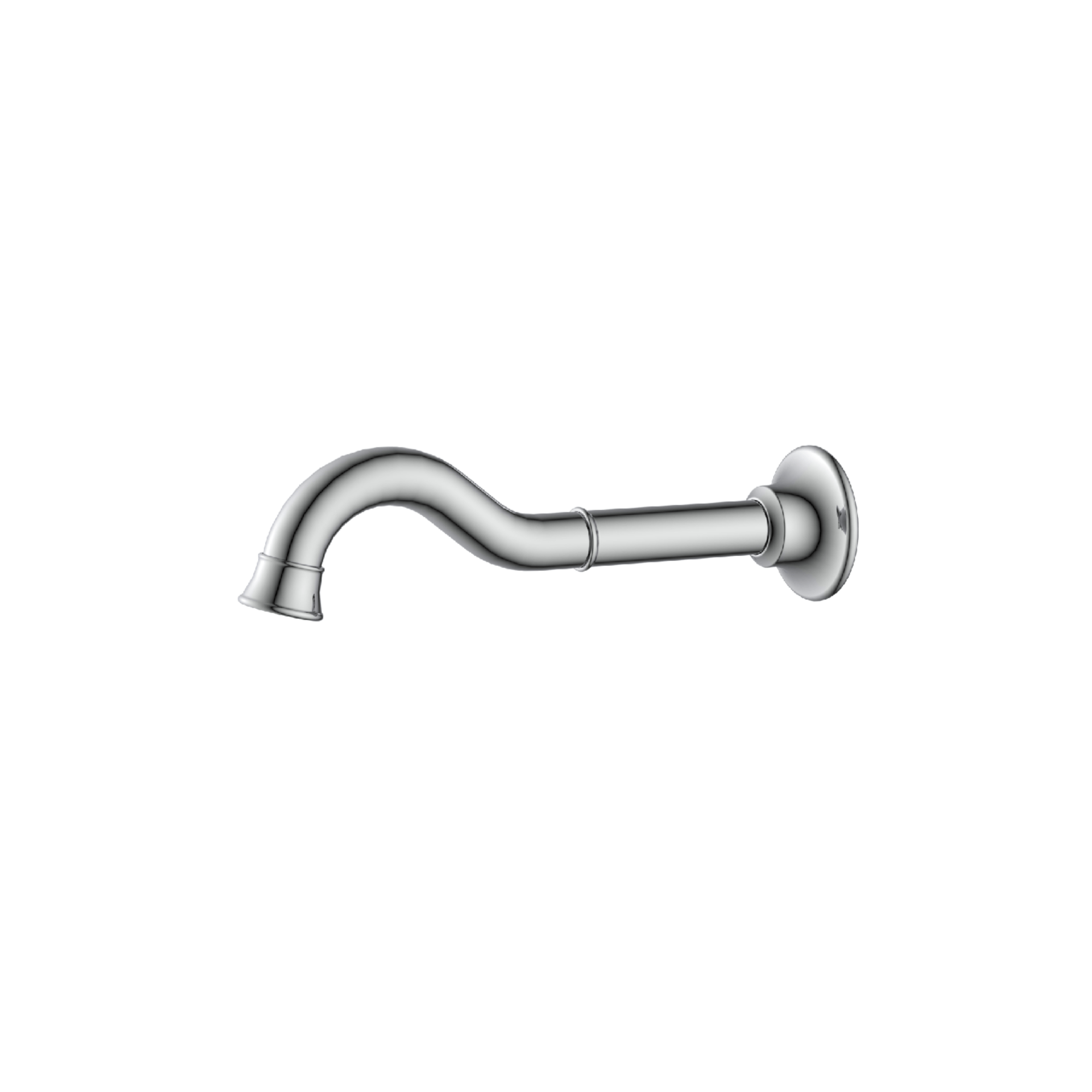 MELA - ANTIK Wall Spout ChromeTapware – available at Bathroom City Perth