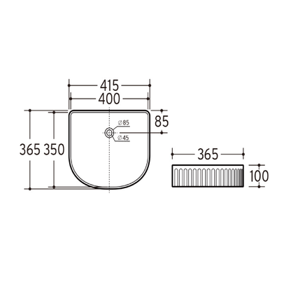 MELA - ARCH Above Counter BasinBasins – available at Bathroom City Perth