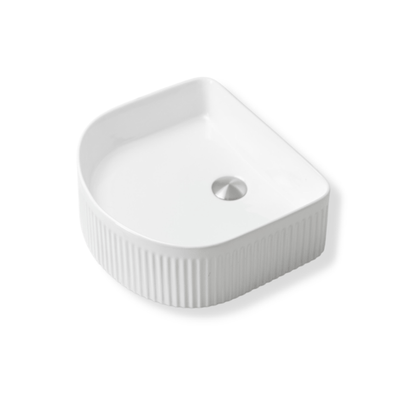 MELA ARCH double above counter vanity basin option set for double vanity installations – available at Bathroom City Perth