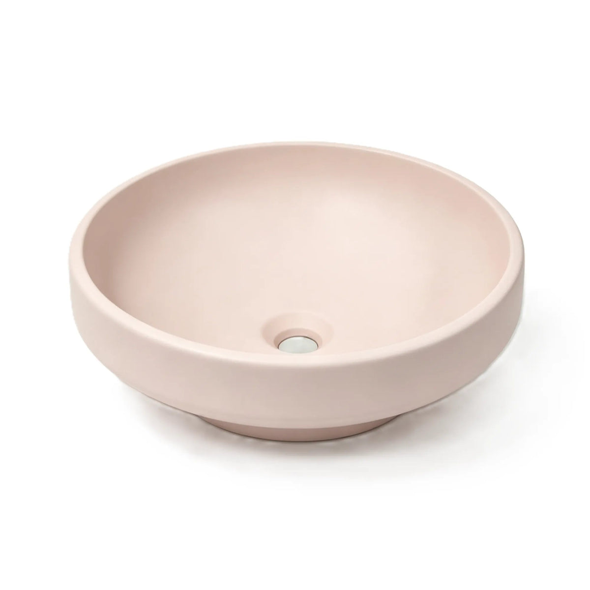 MELA - ARIA Pink Above Counter Concrete Basin-Basins-from our-MELA-supplier–available at Bathroom City Perth