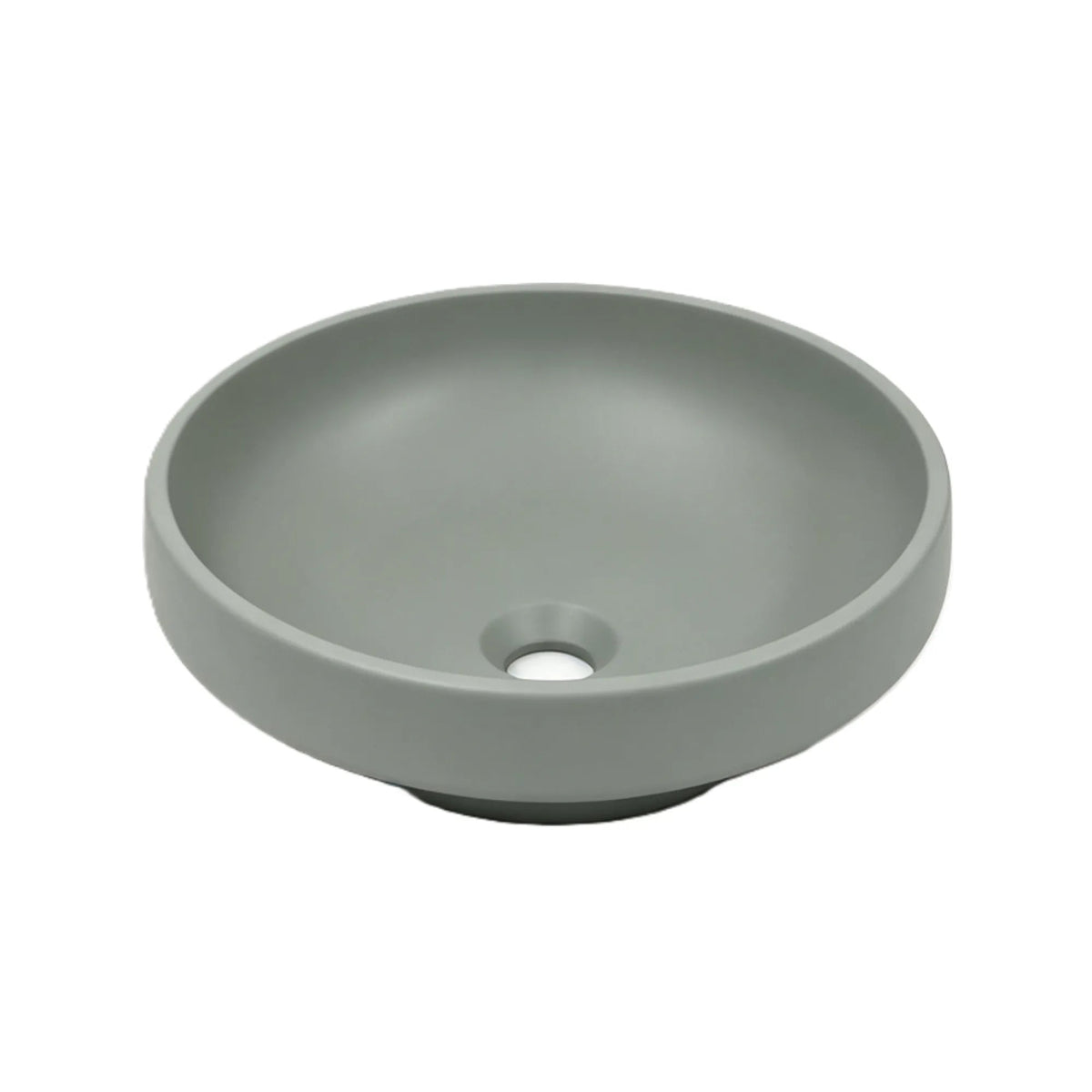 MELA - ARIA Sage Above Counter Concrete Basin-Basins-from our-MELA-supplier–available at Bathroom City Perth