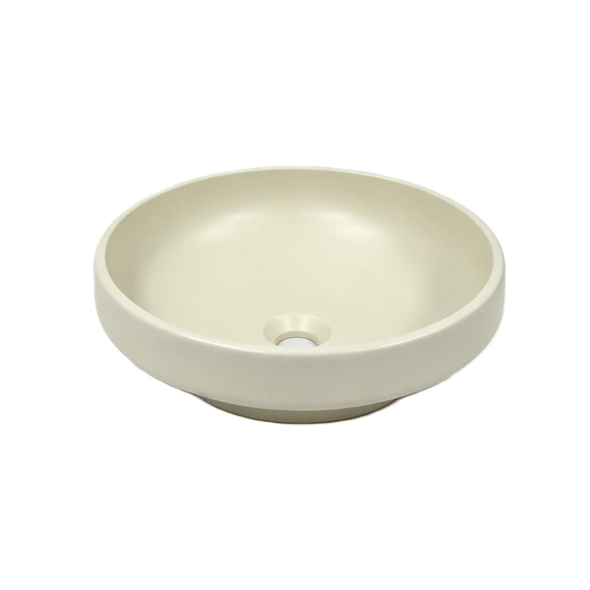 MELA - ARIA Sand Above Counter Concrete Basin-Basins-from our-MELA-supplier–available at Bathroom City Perth