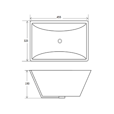 MELA ASPRA undermount vanity basin for modern bathroom vanity installations – available at Bathroom City Perth